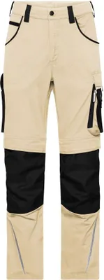 Produktbild von Workwear Pants Slim Line  - STRONG - stone/black, Gr. 58