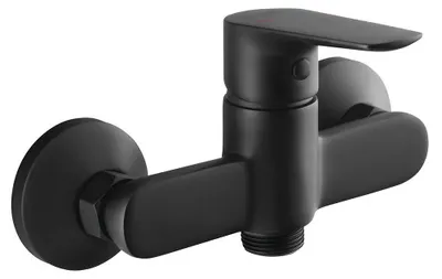 Produktbild von LOTTA Wandarmatur 3/4", ohne Auslauf, schwarz matt