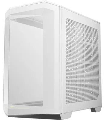 Produktbild von MSI MAG Pano 100R PZ, Midi Tower, PC, Weiß, ATX, micro ATX, Mini-ATX, Metall, Gaming