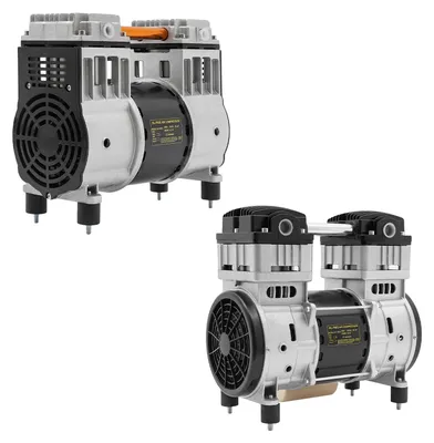 Image de Compresseur d'air avec culasse de 1500W - pression de 0,7 MPa - moteur électrique