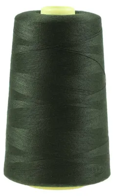 4572m Overlockgarn Nähgarn Polyester Overlock Garn, schwarzoliv