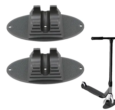Immagine prodotto di Supporto per scooter acrobatico – Adatto per ruote da 95-125 mm, colore nero