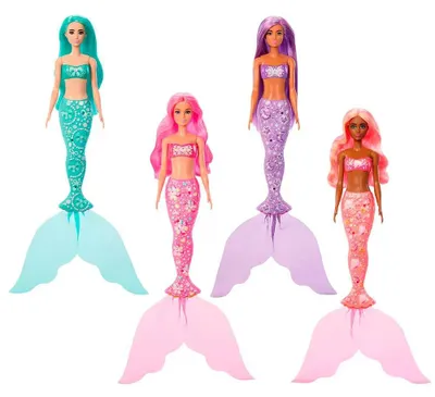 Image de Barbie Color Reveal JMW61, Poupée mannequin, Femmes, 3 ans/ans, Garçon/fille, 298 mm, Différentes couleurs
