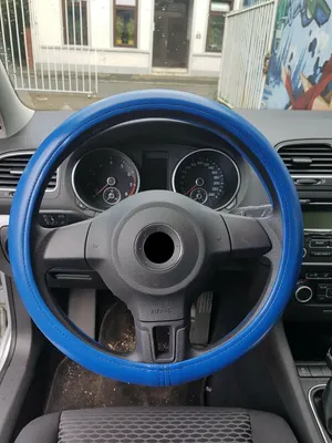 Produktbild von Lenkradbezug in Kunstleder (Blau)