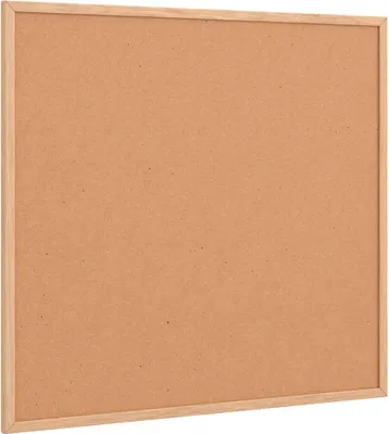 Obrázek produktu pro vidaXL Korková tabule s rámem z masivního borovicového dřeva 60 x 55 cm