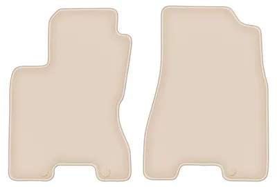 Zdjęcie produktu dla Dywaniki samochodowe welurowe przednie do: Nissan X-Trail II T31 (2007-2014, SUV) beżowe, podgumowane