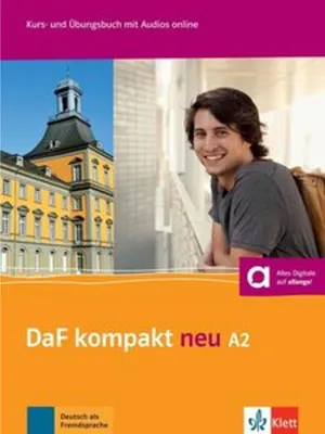 Immagine prodotto di DaF kompakt neu A2. Kurs- und Übungsbuch mit Audios