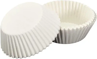 Produktbild von Famanu Muffin- und Cupcakeformen aus Papier - 75 Stück, Weiß