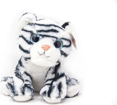 Immagine prodotto di Cornelissen - Peluche - tigre bianca Glubschi - 25 cm