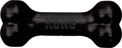 Produktbild von KONG 10015, Hund, Knochen, Schwarz, Gummi, Kauend, 215,9 mm