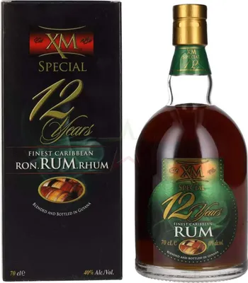 Immagine prodotto di XM SPECIAL Rum caraibico invecchiato 12 anni 40,00 % 0,70 litri
