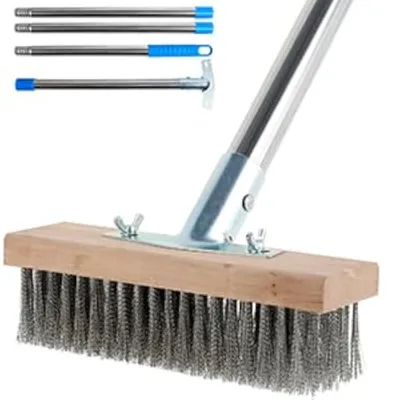 Image de Brosse de nettoyage en acier inoxydable pour l'extérieur