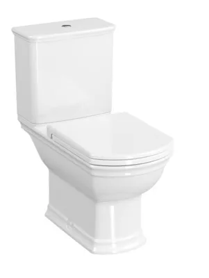 Produktbild von Vitra VALARTE Stand-Kombi-WC mit SoftClose WC-Sitz, Wasseranschluss oben