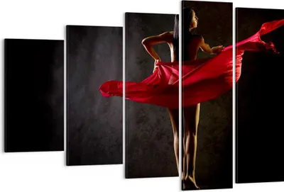 Produktbild von Bild auf Leinwand - Leinwandbild - Schönheit Körper Tänzer Mädchen - 150x100cm - Wand Bild - Wanddeko - Leinwanddruck - Bilder - Kunstdruck - Leinwand bilder - Wandkunst - EG150x100-2160