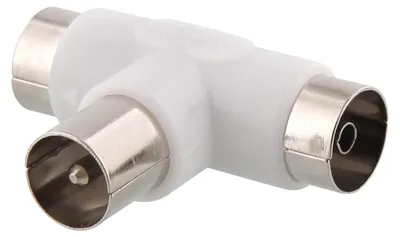 Produktbild von T 'nB pvt2 F Verdoppler Antennenkabel TV geschirmt weiß