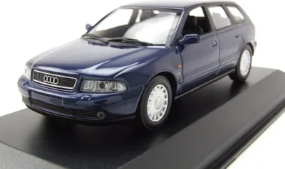 Produktbild von Maxichamps 940015011 Audi A4 Avant Kombi 1995 dunkelblau 1:43