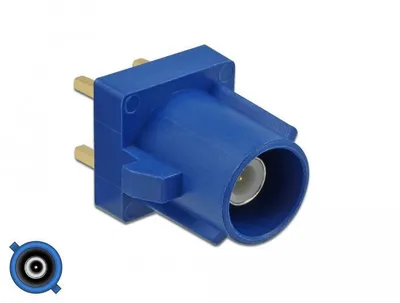 Zdjęcie produktu dla DeLOCK 89729, FAKRA C, Niebieski, Plastik, Złoto, 9,4 mm, 16,9 mm