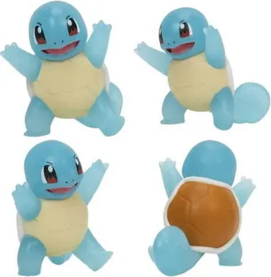 Immagine prodotto di Pokémon Select figura Schiggy, 7,5 cm, trasparente, action figure dettagliata, figura da collezione, multicolore, da 4 anni, idea regalo