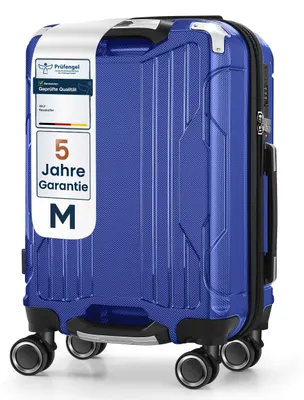 Produktbild von 4FLY Carbo ABS+PC Hartschalenkoffer 20 Zoll Handgepäck – Größe M – Dunkelblau