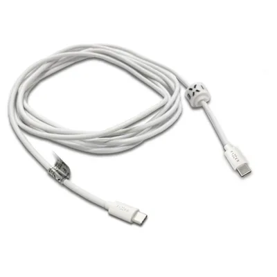 Zdjęcie produktu dla Kabel do transmisji danych USB-C - USB-C, 2 m, biały