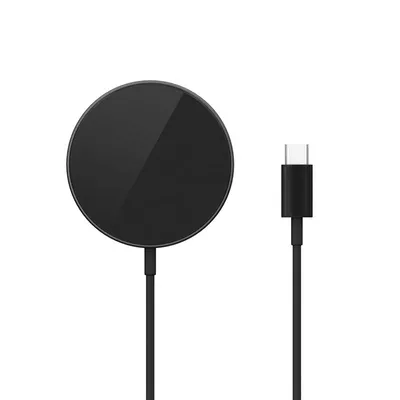Image de Chargeur sans fil BOT en aluminium avec support MagSafe, gris espace
