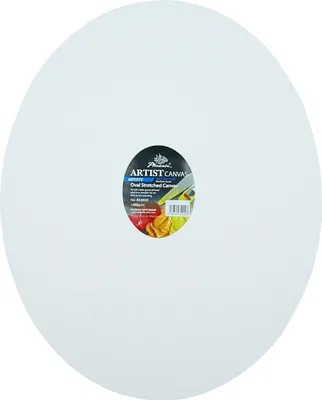 Zdjęcie produktu dla Podobrazie malarskie owalne / owal 50x60 cm. Płotno do malowania