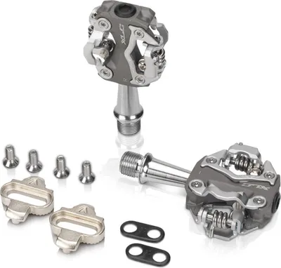 Produktbild von XLC Systempedal 'PD-S15', zweiseitig, grau/silber (1 Paar)