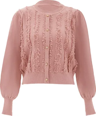 Produktbild von NAEMI damen strickjacke - pink, XS/S