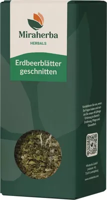 Produktbild von Miraherba -  Erdbeerblätter geschnitten - 100g