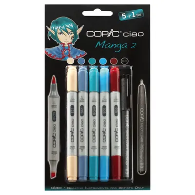 Obrázek produktu pro Sada COPIC Ciao 5+1 - Manga 2