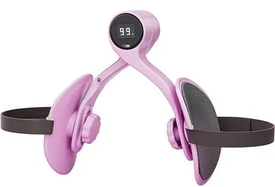 Image de Appareil de fitness pour femmes et hommes - Appareil de musculation pour les fessiers et les hanches avec disque, entraînement du périnée (21 x 10,5 x 34 cm)