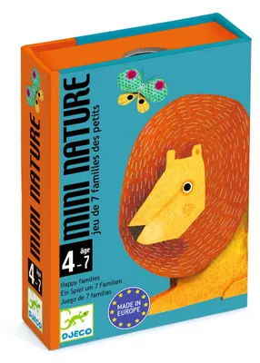 Image de Jeu de cartes Mini Natura, Djeco