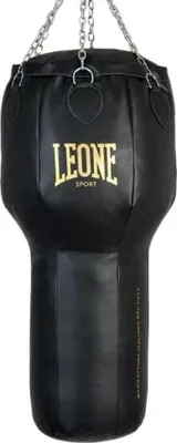 Obrázok produktu pre Leone1947 Ares Vintage T 30 kg naplnený boxovací vak čierny 30 kg čierny 30 kg