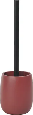 Productafbeelding van SPIRELLA - Toiletborstel Sven, gemaakt van polyresin, 10 x 35 cm. Deze borstel zorgt voor een effectieve reiniging, heeft een modern design en een elegante uitstraling. Hij is gemakkelijk schoon te maken, robuust en betrouwbaar. Kleur: Berry