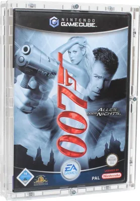 Produktbild von Verschraubtes Case aus Acrylglas für ein Nintendo GameCube Spiel in/ Schutzbox / Schutzhülle / UV-Schutz / Transparent / Games  - Zeigis®