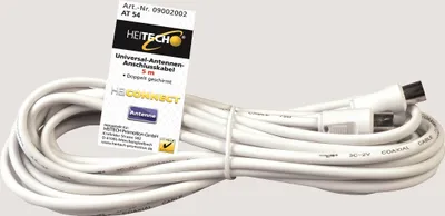 Produktbild von Heitech UNIVERSAL-ANNTENEN-ANSCHLUSSKABEL 5M