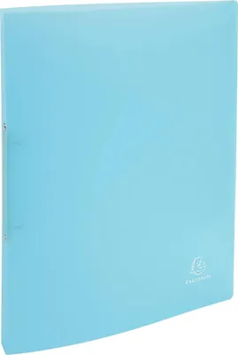Image de Exacompta 15x Classeur 2 anneaux 30mm PP Chromaline Pastel Bleu pastel 54972E