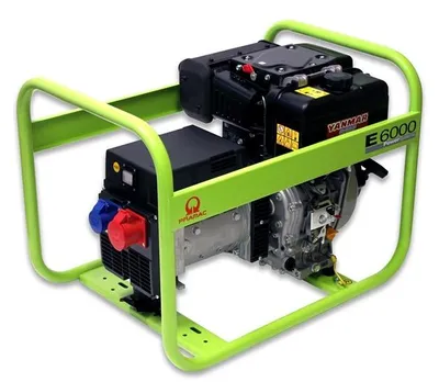 Produktbild von Pramac Diesel Stromerzeuger, E 6000 230V / 400V, Notstromaggregat