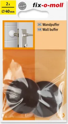 Produktbild von Wandpuffer rund 40mm braun fix-o-moll