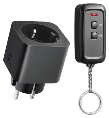 Obrázok produktu pre Bezdrôtové zásuvky s diaľkovým ovládaním, 16 A, 3680 W
