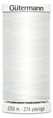 Produktbild von Gütermann Nähgarn Allesnäher 250 m Farbe 0800 weiß