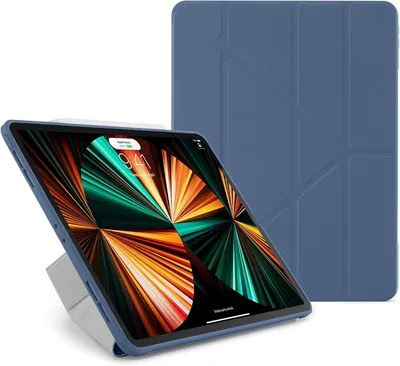 Immagine prodotto di Custodia Pipetto Custodia protettiva Pipetto Original Origami No1 per iPad Pro 12,9 (2021/2020/2018), blu