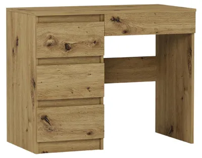 Produktbild von Schreibtisch - Eiche Artisan - 96 x 50 x 77 cm - Modern N-34L