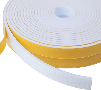 Obrázok produktu pre Samolepiace tesniace pásky na dvere a okná, šírka 25 mm, hrúbka 3 mm, dĺžka 10 metrov