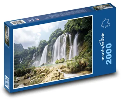 Obrázek produktu pro martinpuzzle - Puzzle 2000 - Les - vodopád