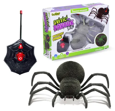 Productafbeelding van Rc Spider Glows In The Dark 20 Cm - Tsjechische verpakking
