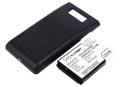 Image de TECHTEK Batterie compatible avec [LG] Optimus P705, Optimus P705g remplace BL-44JH