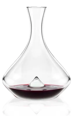 Immagine prodotto di Caraffa elegante da 375 ml, realizzata in cristallo soffiato a mano, ideale per il vino rosso