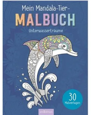 Produktbild von Mein Mandala-Tier-Malbuch - Unterwasserträume