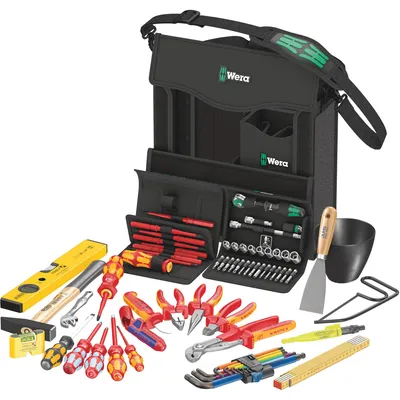 Image de Wera 05134025001 - Werkzeugsatz für Elektroinstallateure